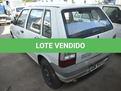 LOTE 008 - FIAT UNO MILLE ECONOMY - ANO 2012 2013 - PLACA GOW-6437