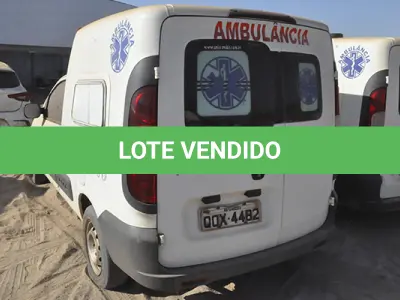LOTE 025 - FIAT FIORINO ATENA AMB - ANO 2018 2019 - PLACA QOX-4482