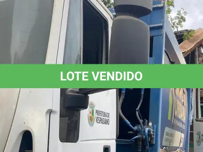 LOTE 015 - IVECO TECTOR 170E21 - ANO 2016 2017 - PLACA PYD-5036