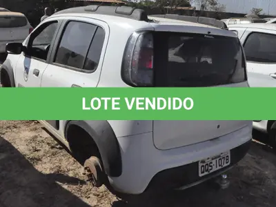 LOTE 017 - FIAT UNO WAY 1.0 E - ANO 2018 2019 - PLACA QQS-1078