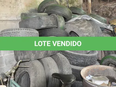 LOTE 012 - SUCATAS PNEUS - DIVERSOS MODELOS DE PNEUS