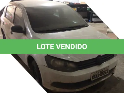 LOTE 008 - VW NOVO GOL 1.0 - ANO 2013 2014 - PLACA OQO-0553