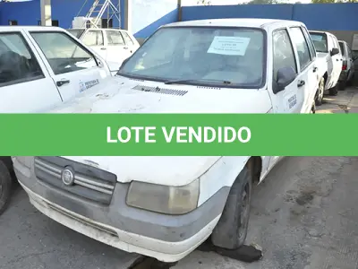 LOTE 004 - FIAT UNO MILLE ECONOMY - ANO 2012 2013 - PLACA GOW-6434