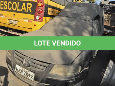 LOTE 011 - VW SAVEIRO 1.6 - ANO 2007 2008 - PLACA HMN-7675