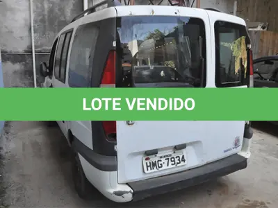 LOTE 005 - FIAT DOBLÔ ELX 1.8 - ANO 2006 2007 - PLACA HMG-7934
