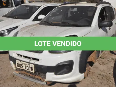 LOTE 017 - FIAT UNO WAY 1.0 E - ANO 2018 2019 - PLACA QQS-1078