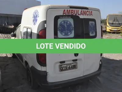 LOTE 026 - FIAT FIORINO ATENA AMB - ANO 2018 2019 - PLACA QOX-4480