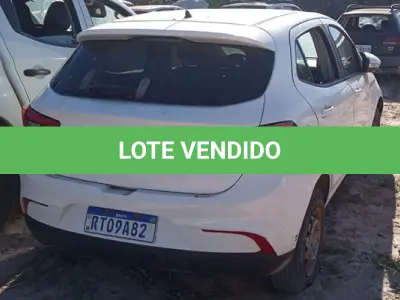 LOTE 001 - FIAT ARGO 1.0 ANO 2021 2022 - PLACA RTO9A82