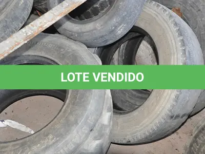 LOTE 012 - SUCATAS PNEUS - DIVERSOS MODELOS DE PNEUS