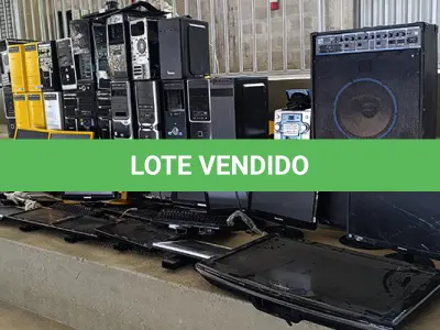 LOTE 013 - SUCATA DE INFORMATICA E ELETRO