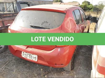 LOTE 015 - RENAUT SANDEIRO AUTH 10 - ANO 2017 2017 - PLACA PZO-6819