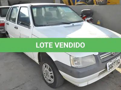LOTE 006 - FIAT UNO MILLE ECONOMY - ANO 2013 2013 - PLACA OQQ-7152