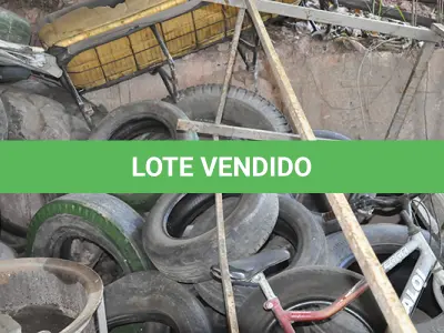 LOTE 012 - SUCATAS PNEUS - DIVERSOS MODELOS DE PNEUS