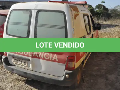 LOTE 027 - I PEUGEOT PARTNER 1.6 - ANO 2018 2019 - PLACA QOR-6315