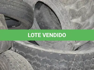 LOTE 012 - SUCATAS PNEUS - DIVERSOS MODELOS DE PNEUS