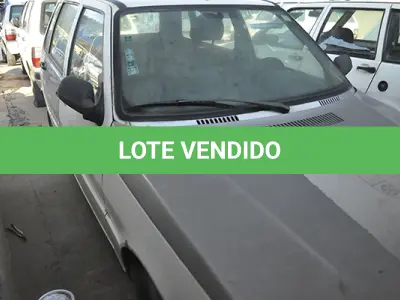 LOTE 007 - FIAT UNO MILLE ECONOMY - ANO 2013 2013 - PLACA OQE-5296