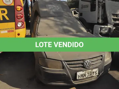 LOTE 011 - VW SAVEIRO 1.6 - ANO 2007 2008 - PLACA HMN-7675