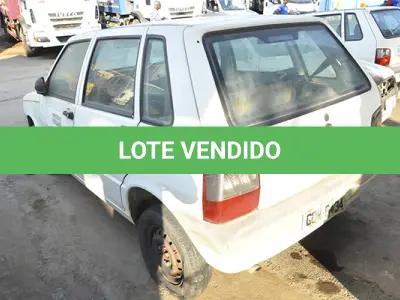 LOTE 004 - FIAT UNO MILLE ECONOMY - ANO 2012 2013 - PLACA GOW-6434