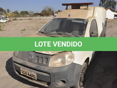 LOTE 026 - FIAT FIORINO ATENA AMB - ANO 2018 2019 - PLACA QOX-4480
