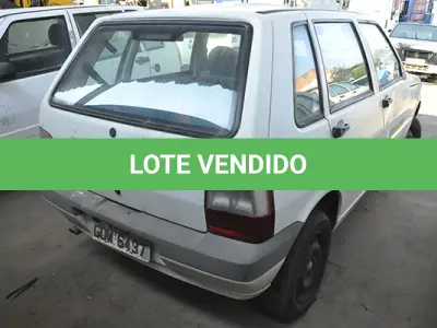 LOTE 008 - FIAT UNO MILLE ECONOMY - ANO 2012 2013 - PLACA GOW-6437