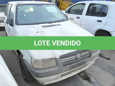 LOTE 004 - FIAT UNO MILLE ECONOMY - ANO 2012 2013 - PLACA GOW-6434