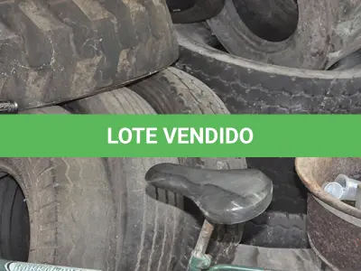 LOTE 012 - SUCATAS PNEUS - DIVERSOS MODELOS DE PNEUS