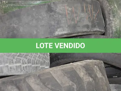 LOTE 012 - SUCATAS PNEUS - DIVERSOS MODELOS DE PNEUS