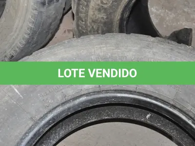 LOTE 012 - SUCATAS PNEUS - DIVERSOS MODELOS DE PNEUS