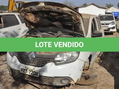 LOTE 010 - RENAULT SANDERO AUTH 10 - ANO 2017 2018 - PLACA PZT-7208