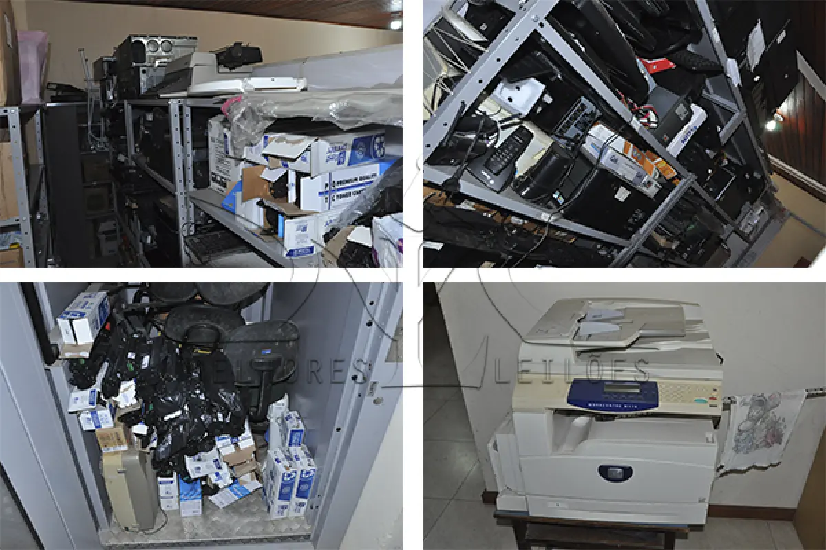 LOTE 012 - SUCATA - ELETRICA - ELETRONICA - INFORMATICA - MONTANTE