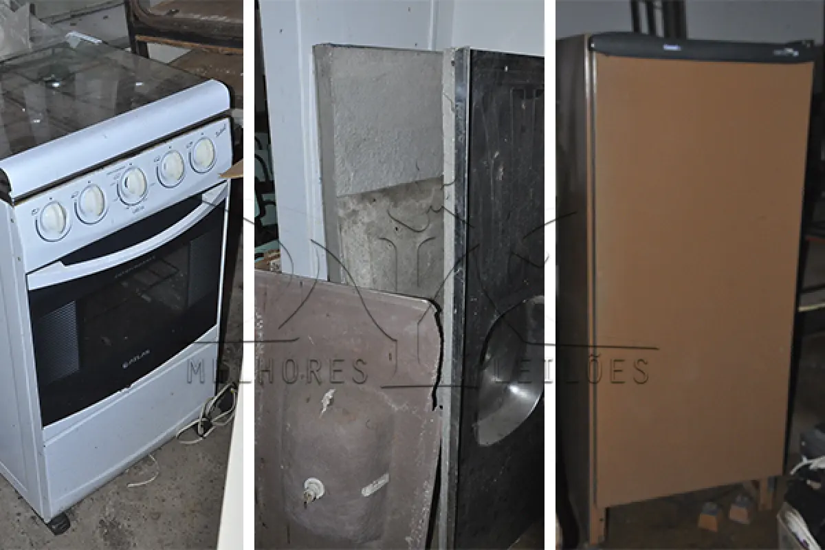 LOTE 014 - SUCATA - ELETRODOMESTICO - INDUSTRIAL - MONTANTE