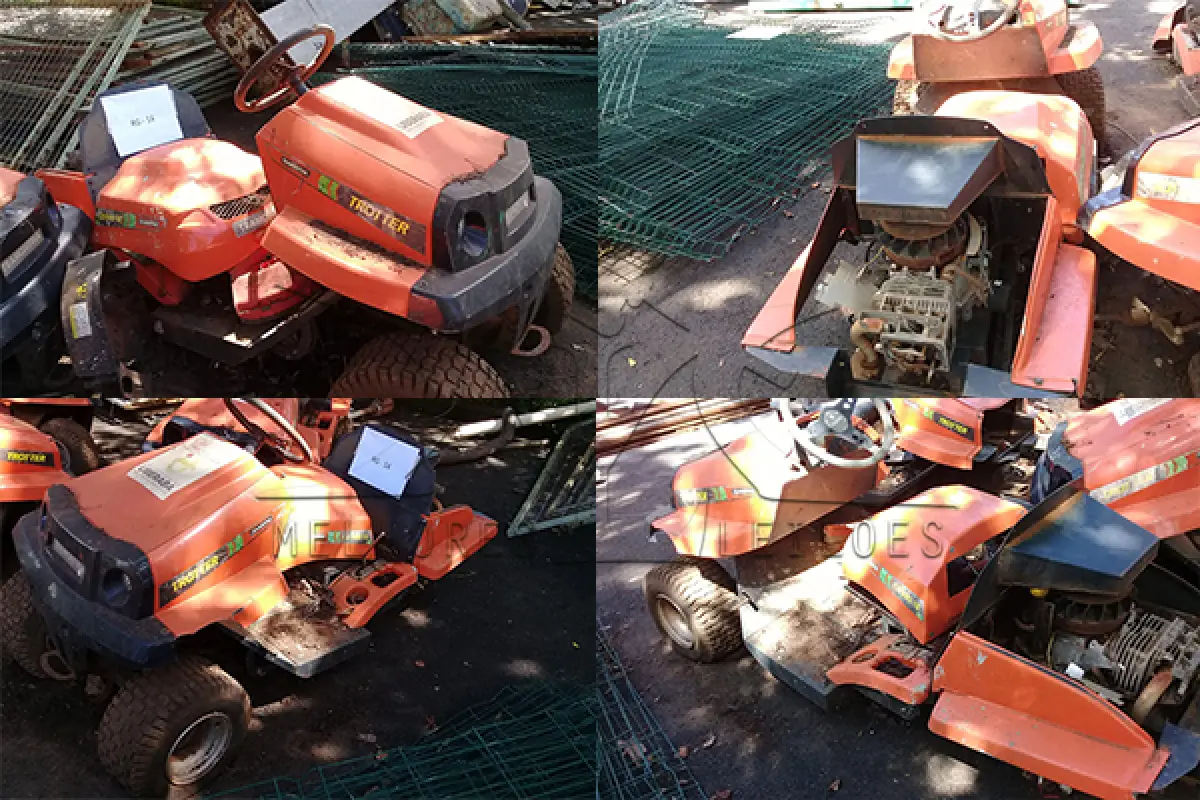 LOTE 055 - SUCATA - MICRO TRATOR ROCADEIRA - Tramontina