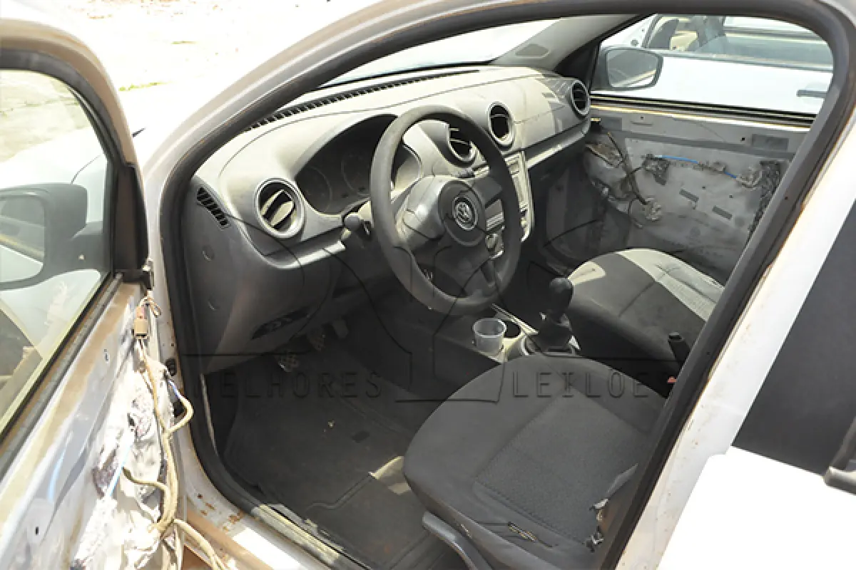 LOTE 024 - VW GOL TL MC - PLACA PUC-0347 - ANO 2014 2015