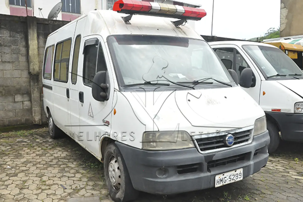 LOTE 003 - FIAT DUCATO M RONTAN AMB - PLACA HMG-5289 - ANO 2005 2006 - COR BRANCA