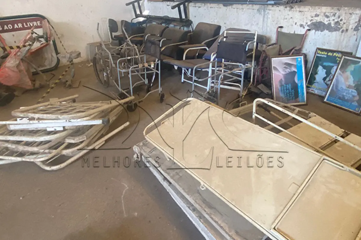 LOTE 001 - SUCATA - MONTANTE - DERIVADO HOPITALAR