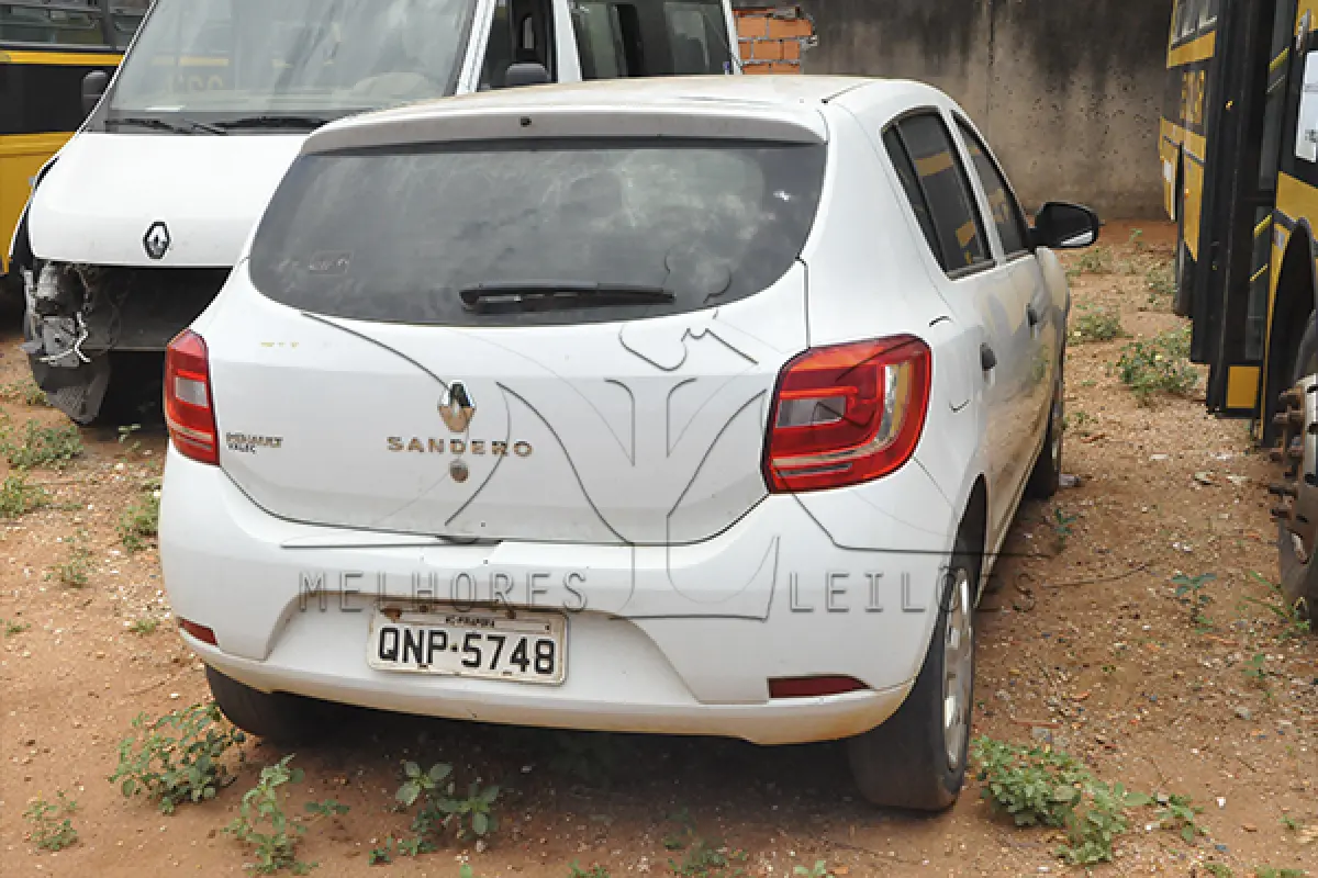 LOTE 037 - RENAULT SANDERO AUTH 10 - PLACA QNP-5748 - ANO 2017 2017