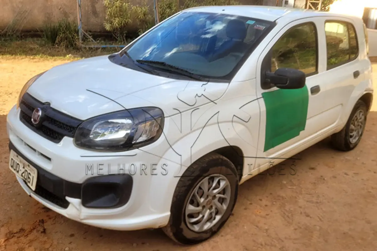 LOTE 016 - FIAT UNO ATTACTIVE 1.0 - ANO 2019 2020