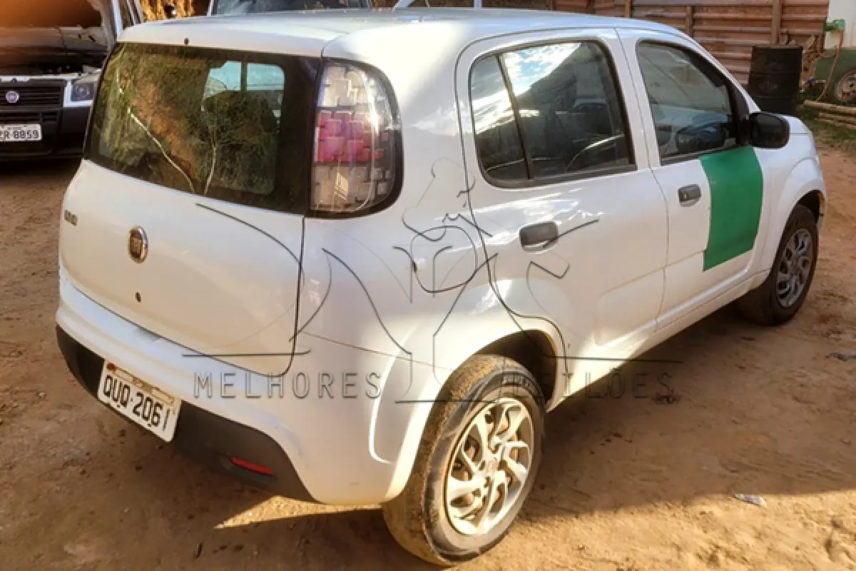 LOTE 016 - FIAT UNO ATTACTIVE 1.0 - ANO 2019 2020