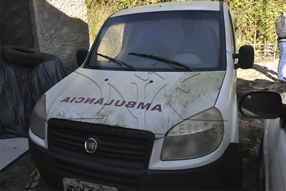 LOTE 006 - FIAT DOBLÔ RONTAN AMB2 - ANO 2011 2012 - PLACA NXX-0888