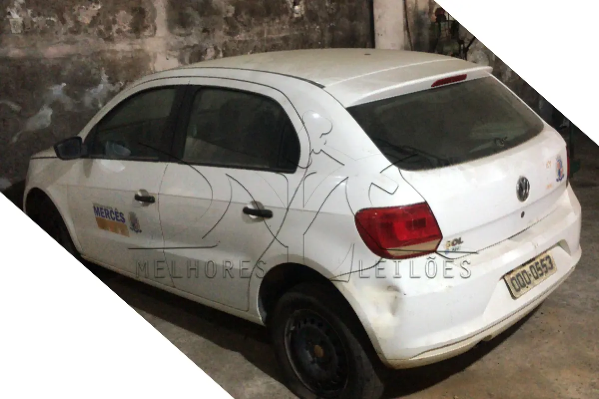 LOTE 008 - VW NOVO GOL 1.0 - ANO 2013 2014 - PLACA OQO-0553