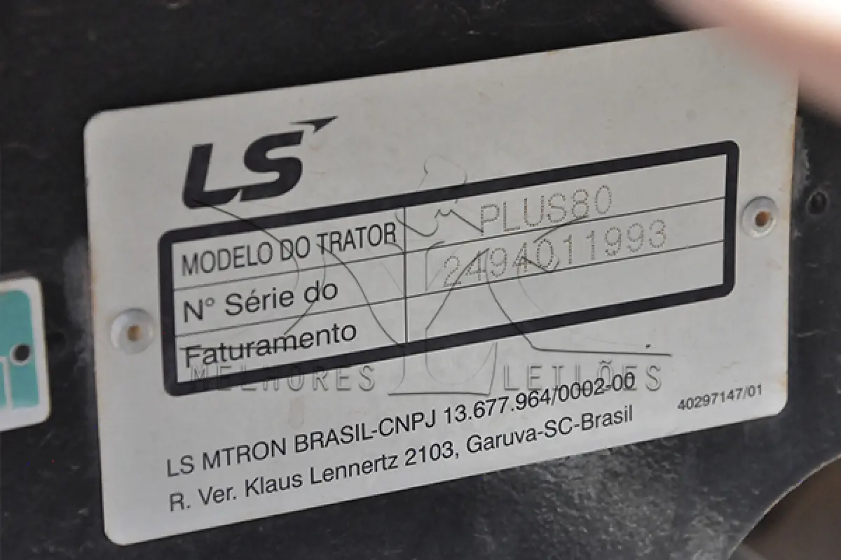LOTE 041 - TRACTOR PLUS 80 - ANO 2023