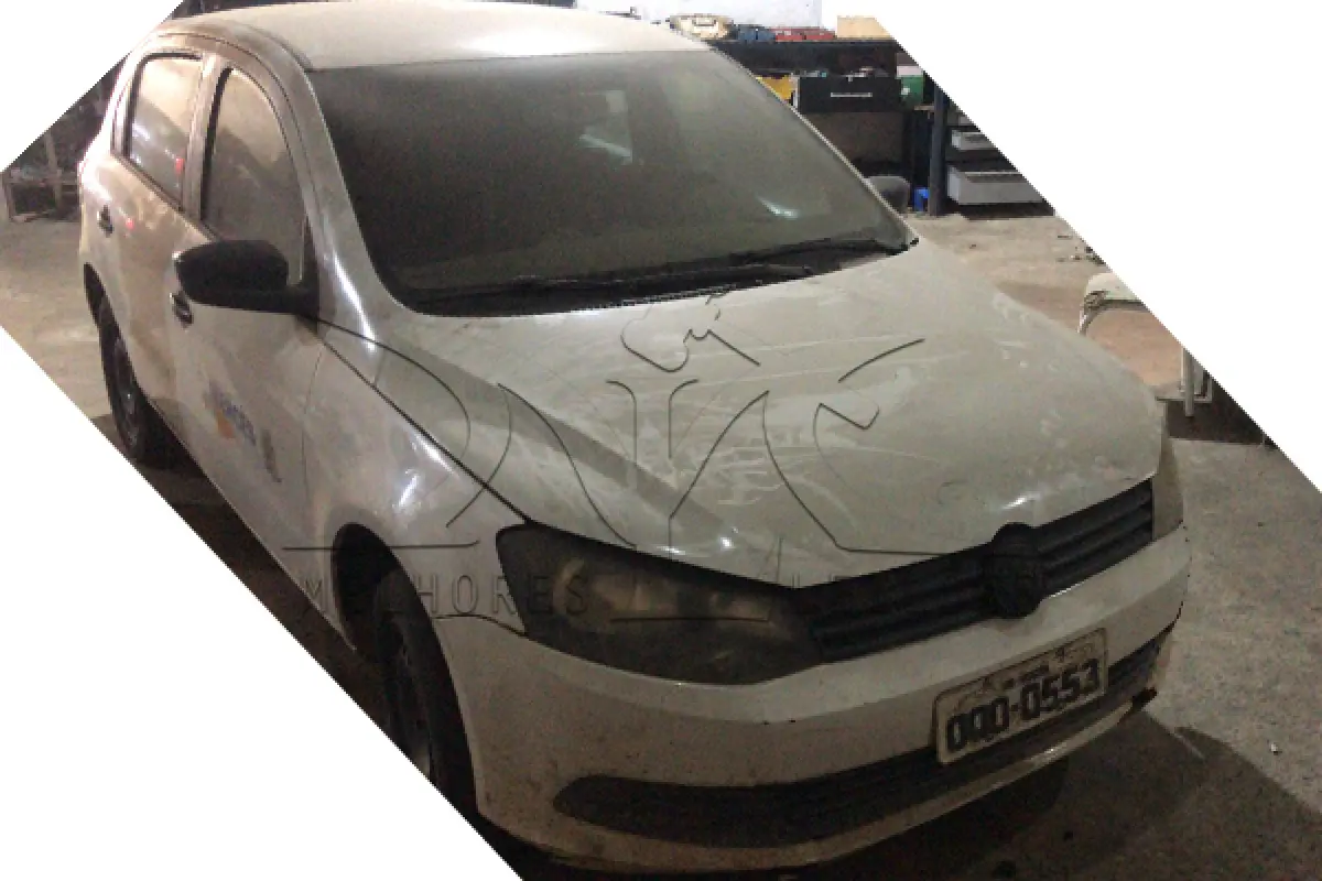 LOTE 008 - VW NOVO GOL 1.0 - ANO 2013 2014 - PLACA OQO-0553