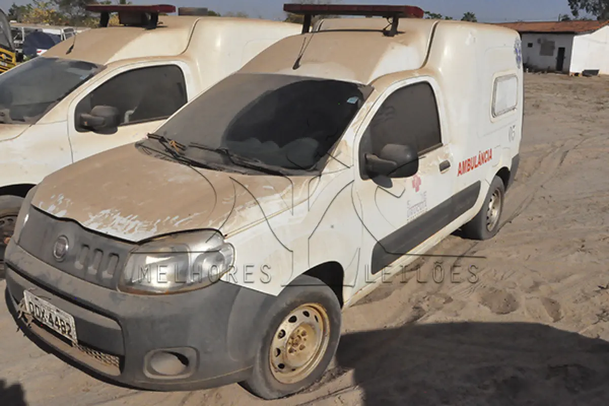 LOTE 025 - FIAT FIORINO ATENA AMB - ANO 2018 2019 - PLACA QOX-4482