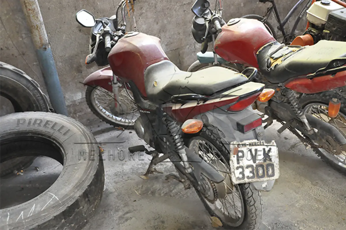 LOTE 002 - HONDA CG 125 FAN KS - ANO 2014 2015 - PLACA PVK-3300