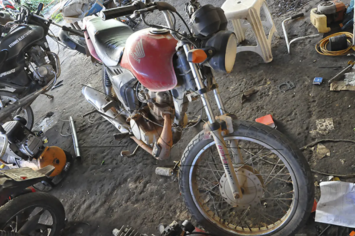 LOTE 003 - HONDA CG 125 FAN KS - ANO 2013 2013 - PLACA OQK-8245