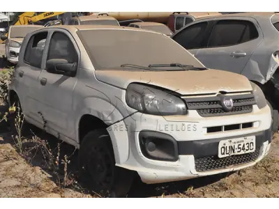 LOTE 009 - FIAT UNO ATTRACTIVE 1.0 - ANO 2019 2020 - PLACA QUN-5430