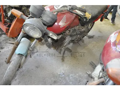 LOTE 001 - HONDA CG 125 FAN KS - ANO 2013 2013 - PLACA OQK-8238