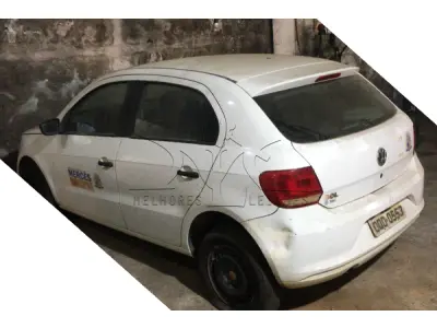 LOTE 008 - VW NOVO GOL 1.0 - ANO 2013 2014 - PLACA OQO-0553