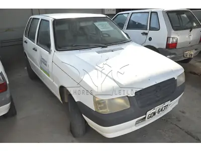 LOTE 008 - FIAT UNO MILLE ECONOMY - ANO 2012 2013 - PLACA GOW-6437