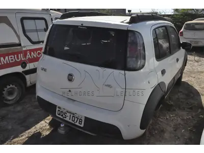 LOTE 017 - FIAT UNO WAY 1.0 E - ANO 2018 2019 - PLACA QQS-1078